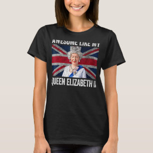 エリザベス女王の二世英国王国王陛下E Tシャツ