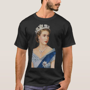 エリザベス女王の二世英国王国王陛下E Tシャツ