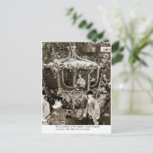 エリザベス女王の即位 ポストカード (スタンド正面)