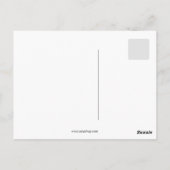 エリザベス女王の即位 ポストカード (裏面)