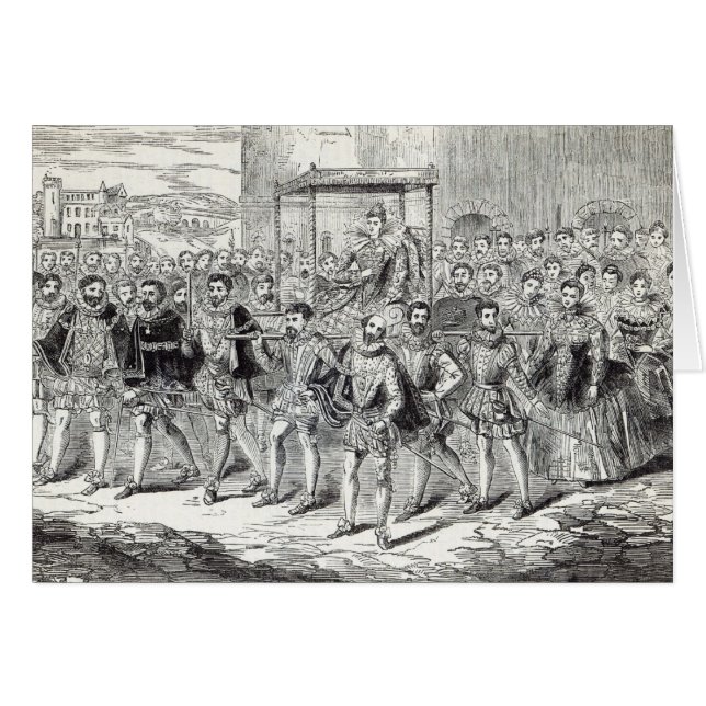 エリザベス女王の州の進歩 (正面横)