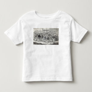 エリザベス女王の州の進歩 トドラーTシャツ