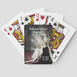 エリザベス女王の正式な戴冠写真 トランプ