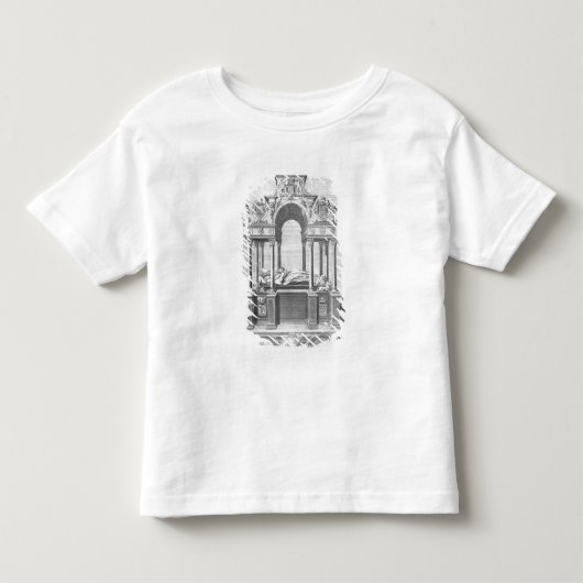 エリザベス女王の記念碑 トドラーTシャツ (正面)
