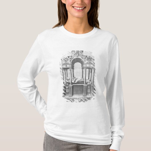 エリザベス女王の記念碑 Tシャツ (正面)