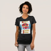 エリザベス女王の60周年記念2012年 Tシャツ (正面フル)