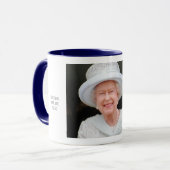 エリザベス女王ダイアモンドジュビリー記念マグカップ マグカップ (正面左)