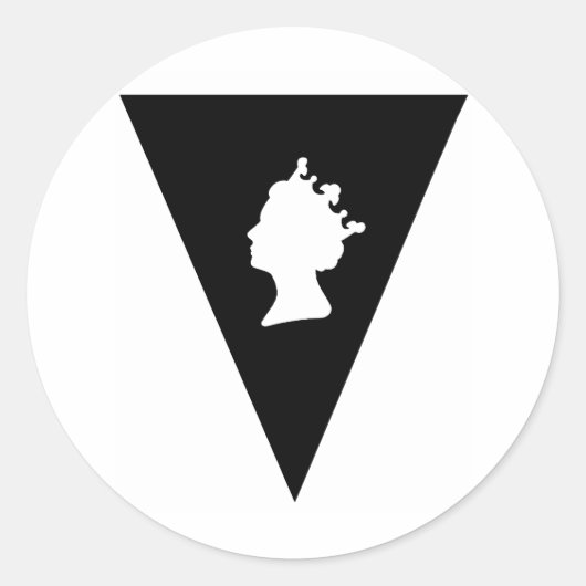 エリザベス女王ダイヤモンドのジュビリー ラウンドシール (正面)