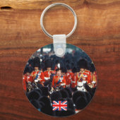 エリザベス女王フィリップ・ロンドン キーホルダー (正面)