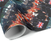 エリザベス女王フィリップ・ロンドン ラッピングペーパー (ロールコーナー)