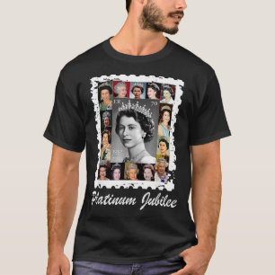 エリザベス女王プラチナジュビリー70年セレブラ Tシャツ