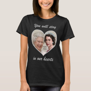 エリザベス女王プラチナジュビリー70年セレブラ Tシャツ
