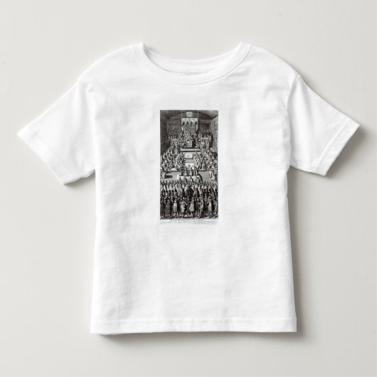 エリザベス女王一世および議会 トドラーTシャツ (正面)