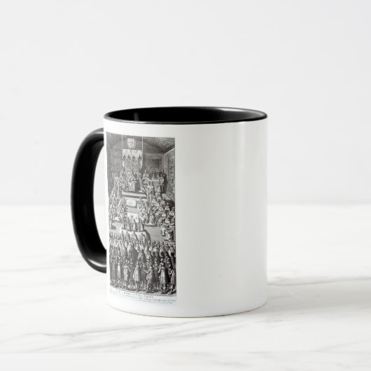 エリザベス女王一世および議会 マグカップ (正面左)