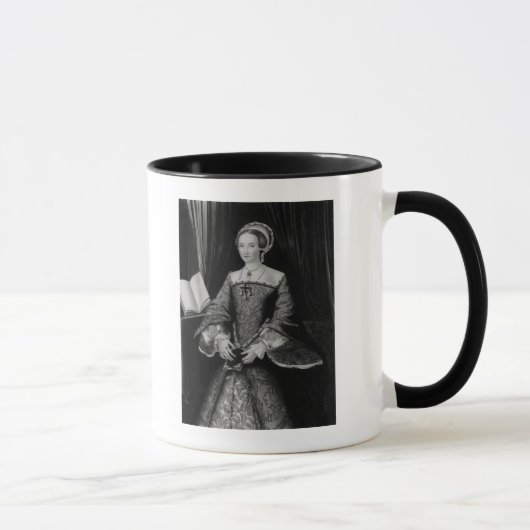 エリザベス女王一世のポートレート場合のプリンセスc.1546 マグカップ (右)