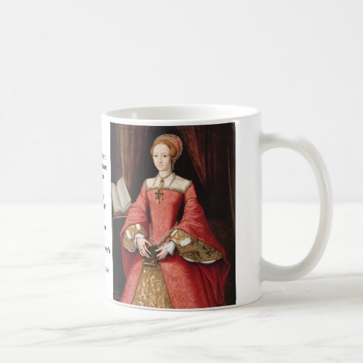 エリザベス女王一世のマグ コーヒーマグカップ (右)