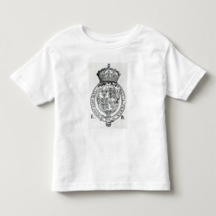 エリザベス女王一世の紋章付き外衣 トドラーTシャツ