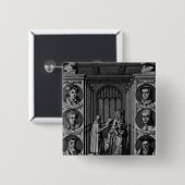 エリザベス女王一世への手紙を読むこと 缶バッジ (正面&裏面)