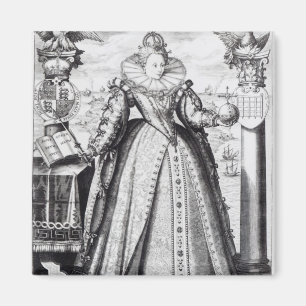 エリザベス女王一世1596年 マグネット