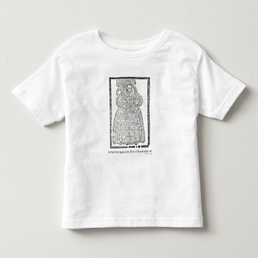 エリザベス女王一世 トドラーTシャツ (正面)