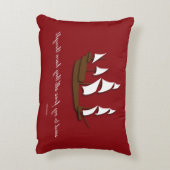 エリザベス女王一世"私の敵に"のアクセントの枕送って下さい アクセントクッション (裏面(縦))