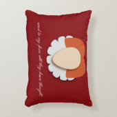 エリザベス女王一世"私の敵に"のアクセントの枕送って下さい アクセントクッション (正面(垂直))