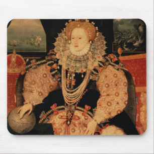 エリザベス女王一世、艦隊のポートレート、c.1588 マウスパッド