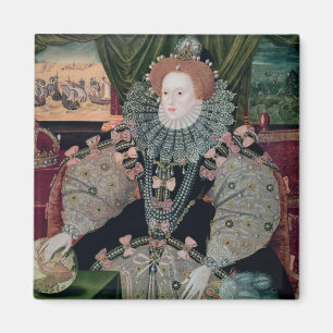エリザベス女王一世、艦隊のポートレート、c.1588 マグネット