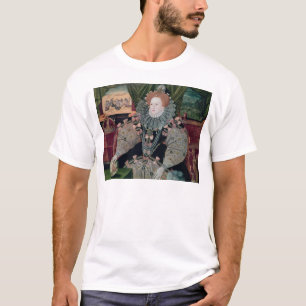 エリザベス女王一世、艦隊のポートレート、c.1588 tシャツ