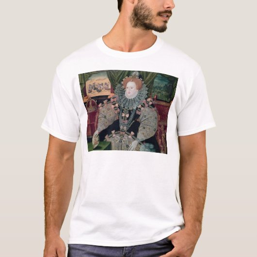 エリザベス女王一世、艦隊のポートレート、c.1588 tシャツ (正面)