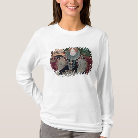 エリザベス女王一世、艦隊のポートレート、c.1588 tシャツ (正面)