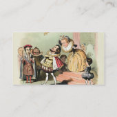 エリザベス女王一世(1533-1603年): ロバートDevereuxを使って、第2 名刺 (裏面)