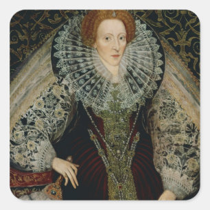 エリザベス女王一世、c.1585-90 スクエアシール