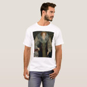 エリザベス女王一世、c.1585-90 tシャツ (正面フル)