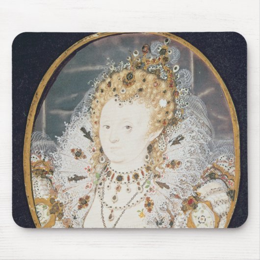 エリザベス女王一世、c.1595-1600 マウスパッド (正面)