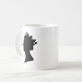 エリザベス女王二世 コーヒーマグカップ (正面左)