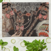 エリザベス女王第1タオル キッチンタオル (折り畳み)