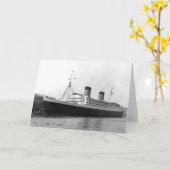 エリザベス女王 カード (黄色い花)