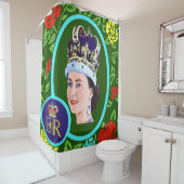 エリザベス女王 シャワーカーテン (インサイチュ)