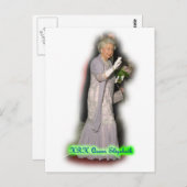 エリザベス女王 ポストカード (正面/裏面)