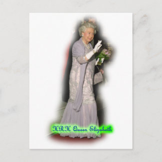 エリザベス女王 ポストカード