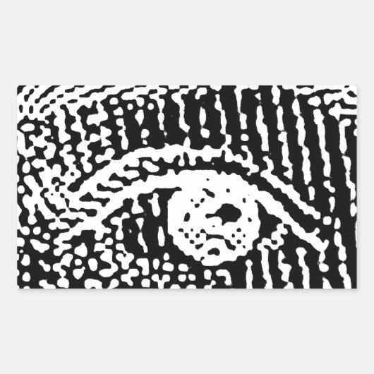 エリザベス女王 長方形シール (正面)