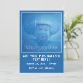 エリザベス女王II 1926年～2022年 招待状 (スタンド正面)