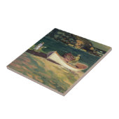 エリザベス岬の漁師（メイン州，米国） タイル (側面)