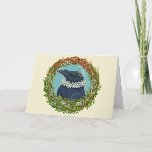 エリザベス朝のレイヴンのカード カード (正面)