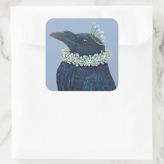 エリザベス朝のレイヴンのシール スクエアシール (バッグ)