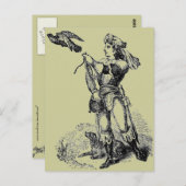 エリザベス朝の衣装 ポストカード (正面/裏面)