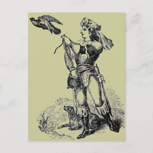 エリザベス朝の衣装 ポストカード (正面)