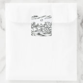 エリザベス朝サッカー スクエアシール (バッグ)