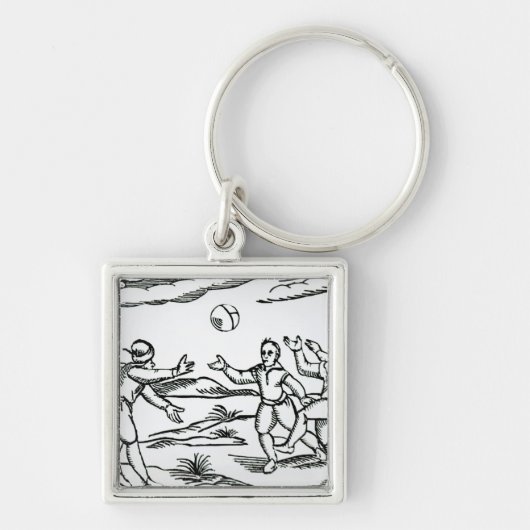 エリザベス朝フットボール キーホルダー (正面)